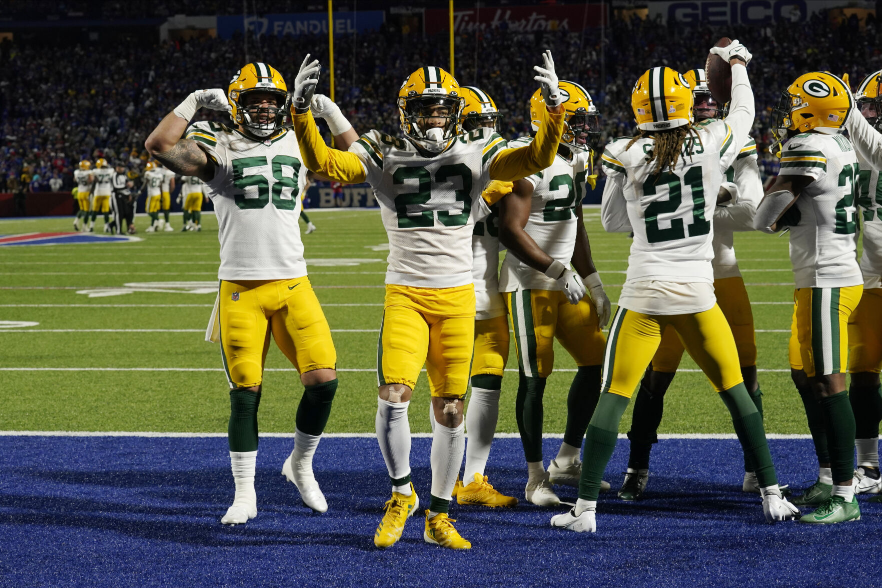 Packers Bills Football